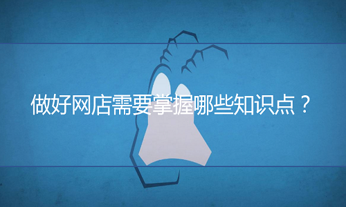 <b>淘寶代運營：做好網(wǎng)店需要掌握哪些知識點？</b>