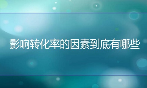 網(wǎng)店代運營：影響轉(zhuǎn)化率的因素到底有哪些
